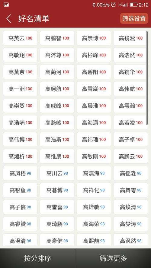 两个字名字姓高的男孩名字 高氏起名男孩两字名字大全